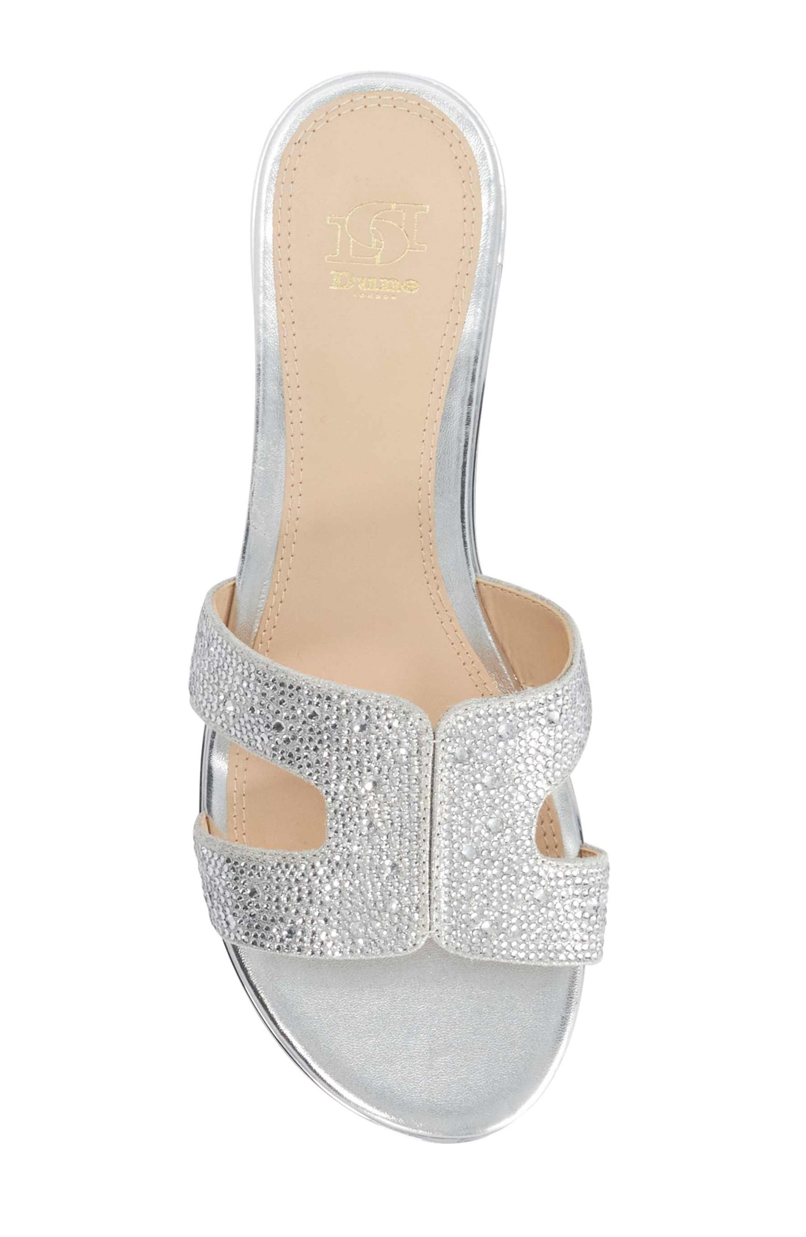 Dune London Ludlowss Embellished Slide Sandal, Alternate, color, 