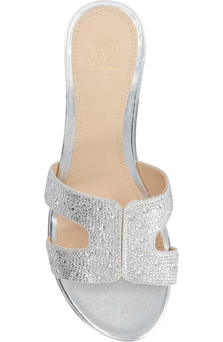 Dune London Ludlowss Embellished Slide Sandal, Alternate, color,