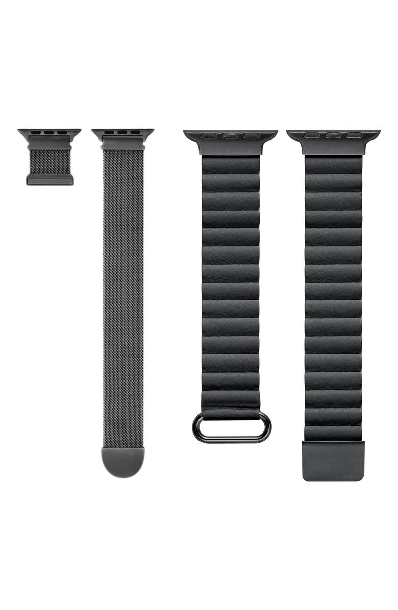 The Posh Tech Assorted 2-Pack Apple Watch<sup>®</sup> Watchbands, Alternate, color, 