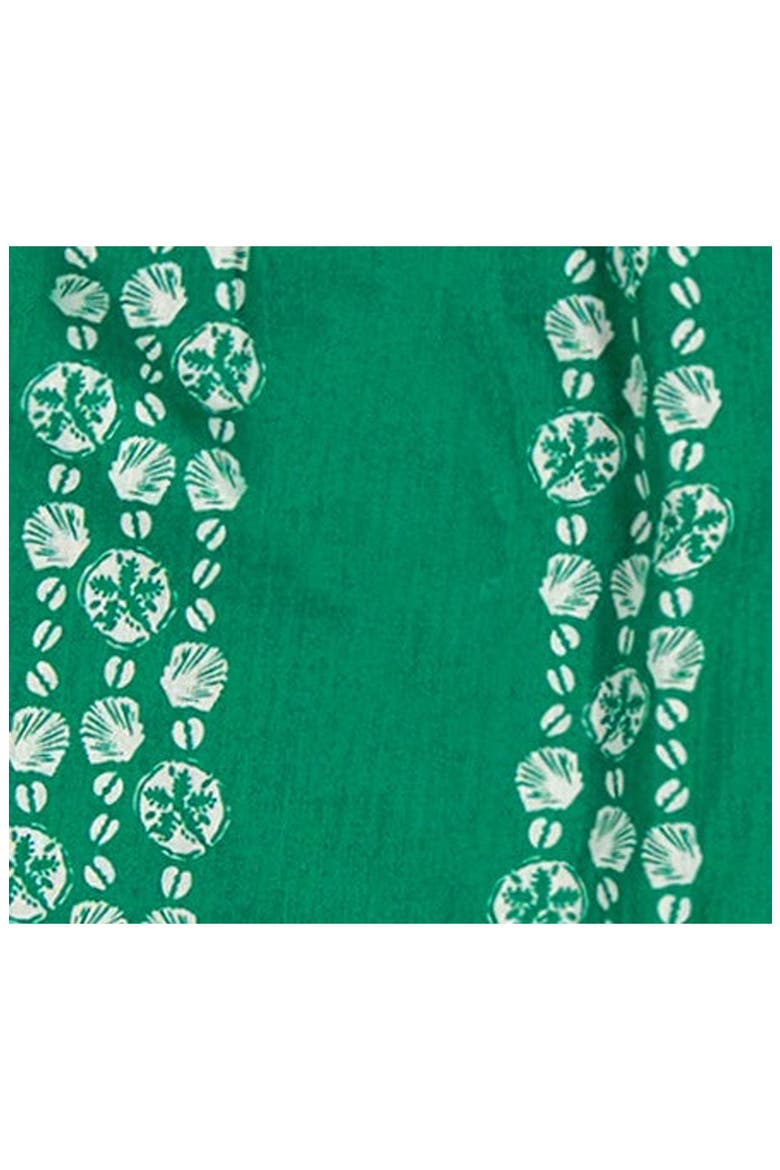Mini Capucine Girls Caftan, Alternate, color, Green