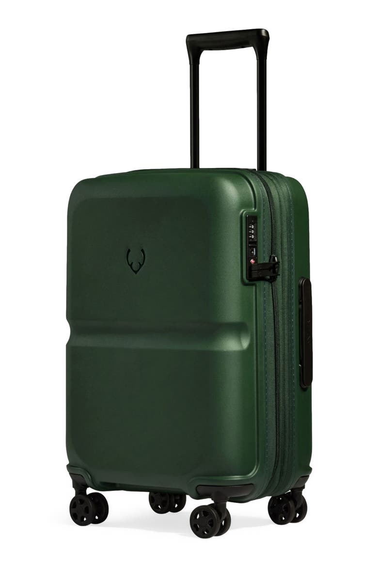 Single Stripe Expandable Carry-On, Alternate, color, Green