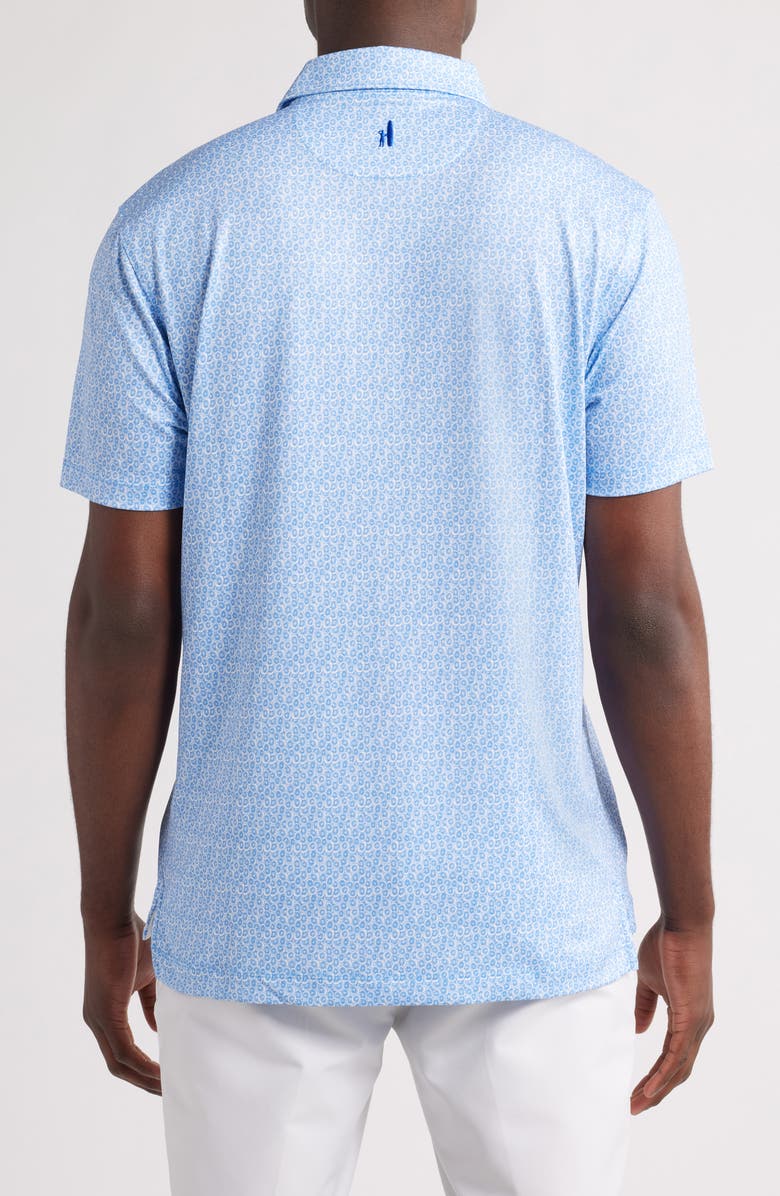 johnnie-O Kiwi Print PREP-FORMANCE Golf Polo, Alternate, color, Palisades Blue