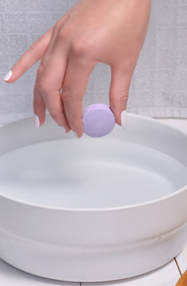 Le Mini Macaron Fizzy Foot & Bath Bombs, Alternate, color, 