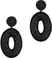 Deepa Gurnani Odeya Crystal Drop Earrings