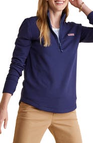 vineyard vines Dreamcloth Relaxed Half Zip Sweatshirt