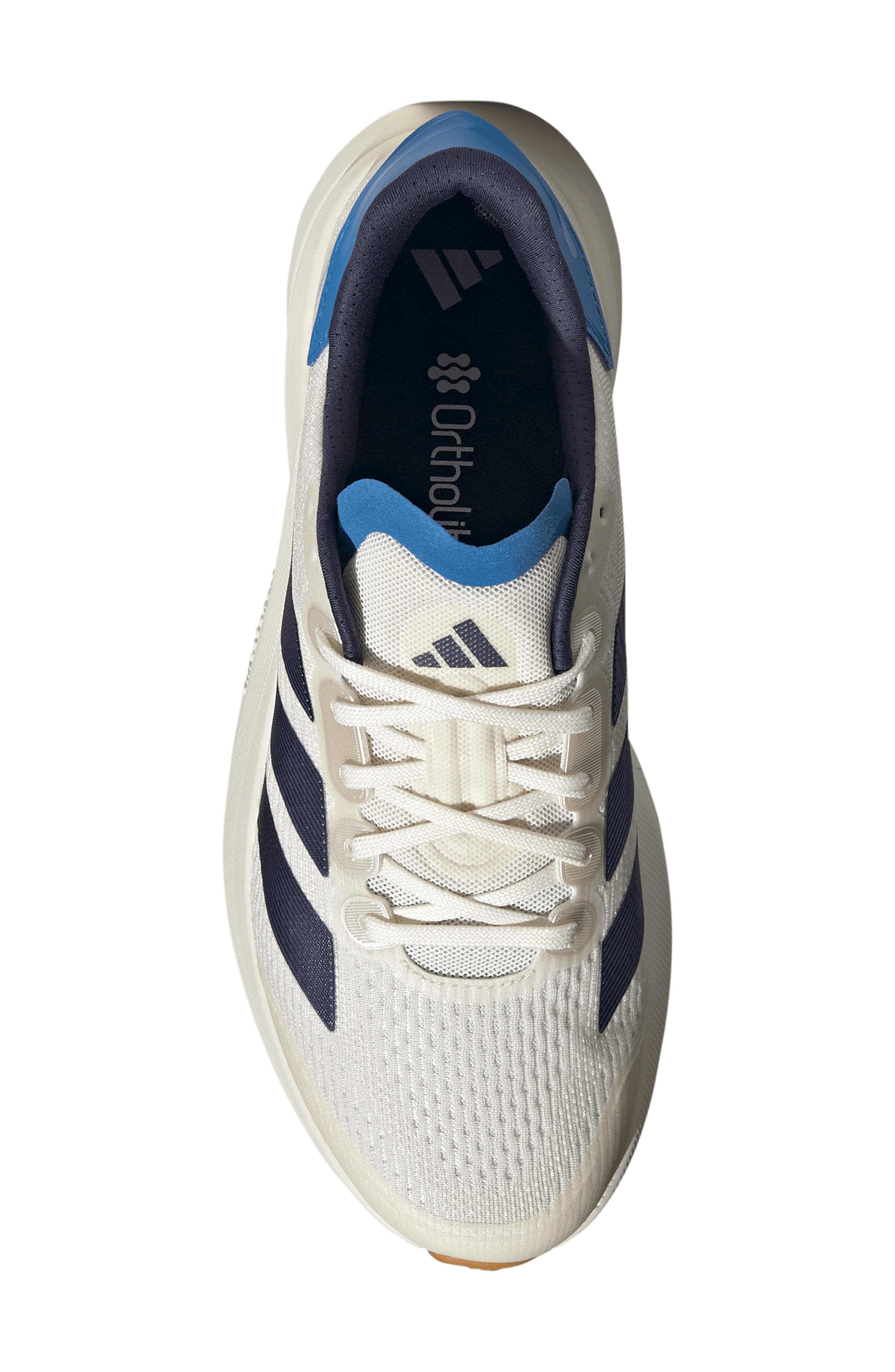 adidas Duramo Speed 2 Sneaker, Alternate, color, Chalk White/ Navy/ Ray Blue