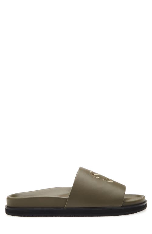 Off-white Pool Time Slide Sandal In Green