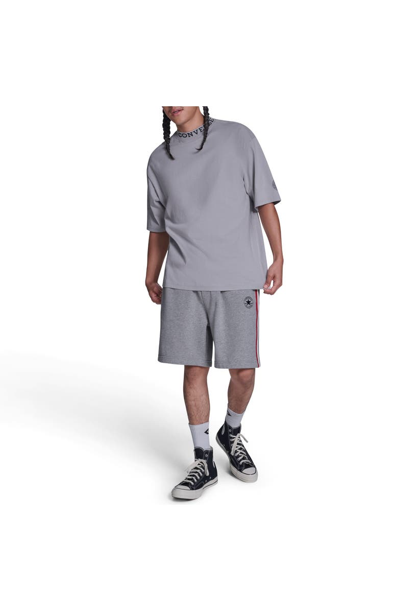 Converse Gold Standard Mock Tee, Alternate, color, Grey Area