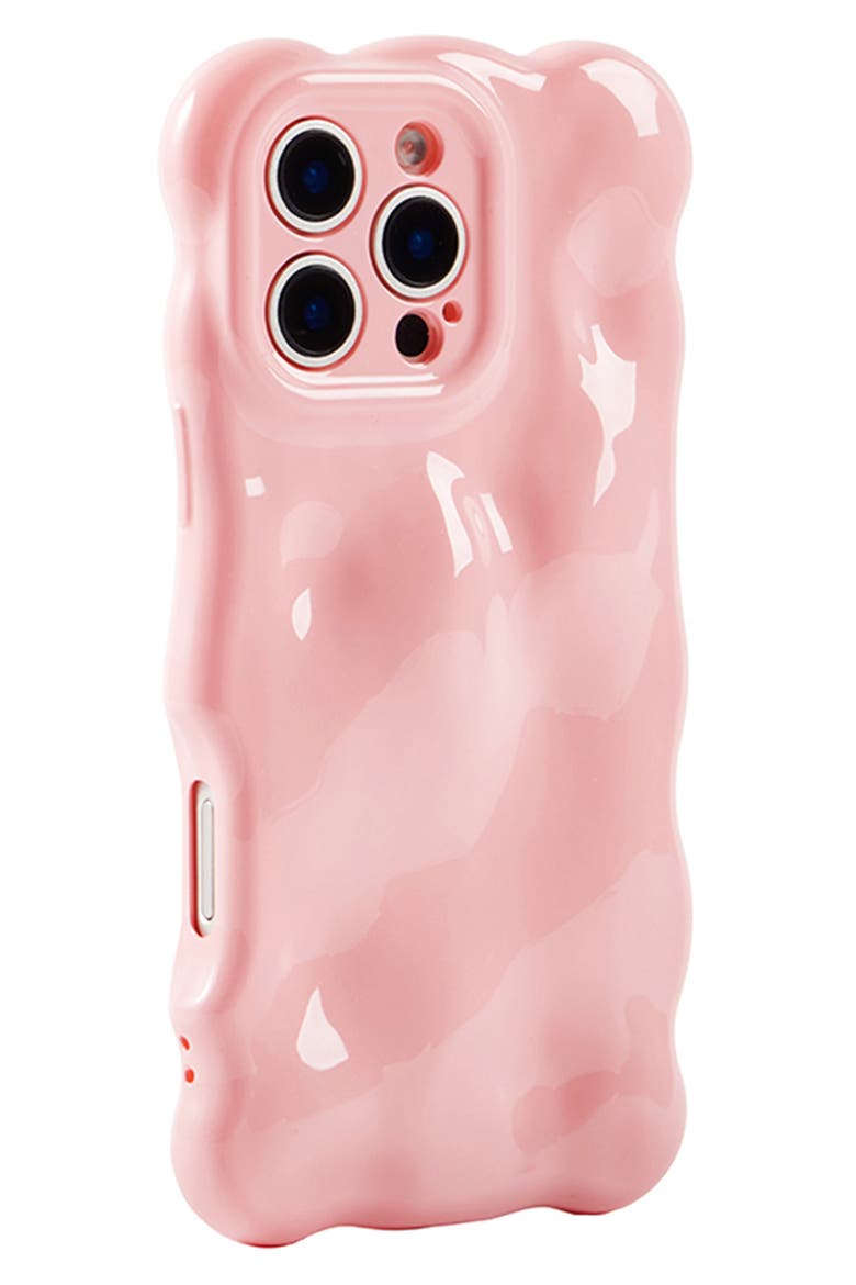 Bubbles iPhone 16 Pro Max Case, Alternate, color, BABY PINK