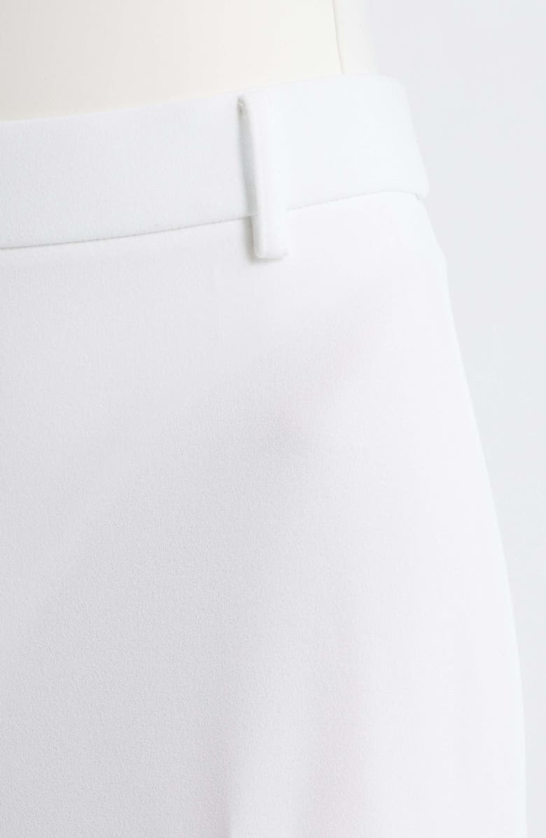Anne Klein Wide Leg Crop Pants, Alternate, color, Crisp White