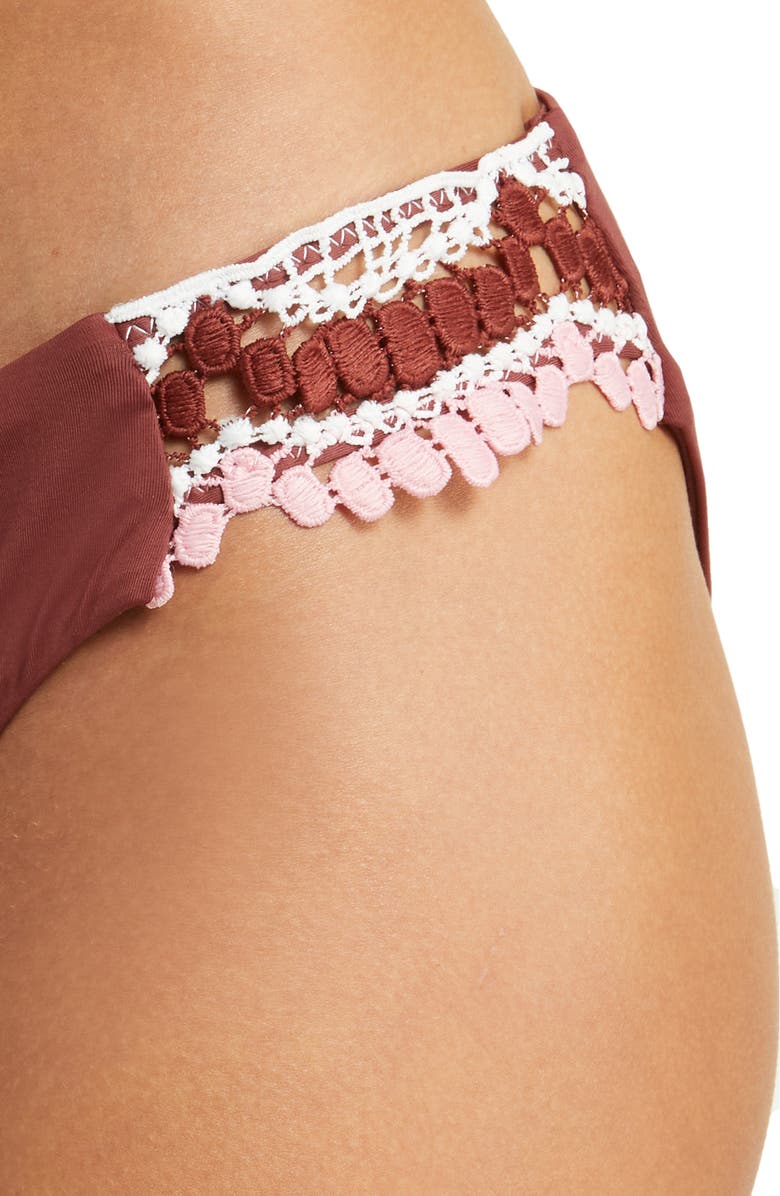Becca Delilah Bikini Bottoms, Alternate, color, Coconut