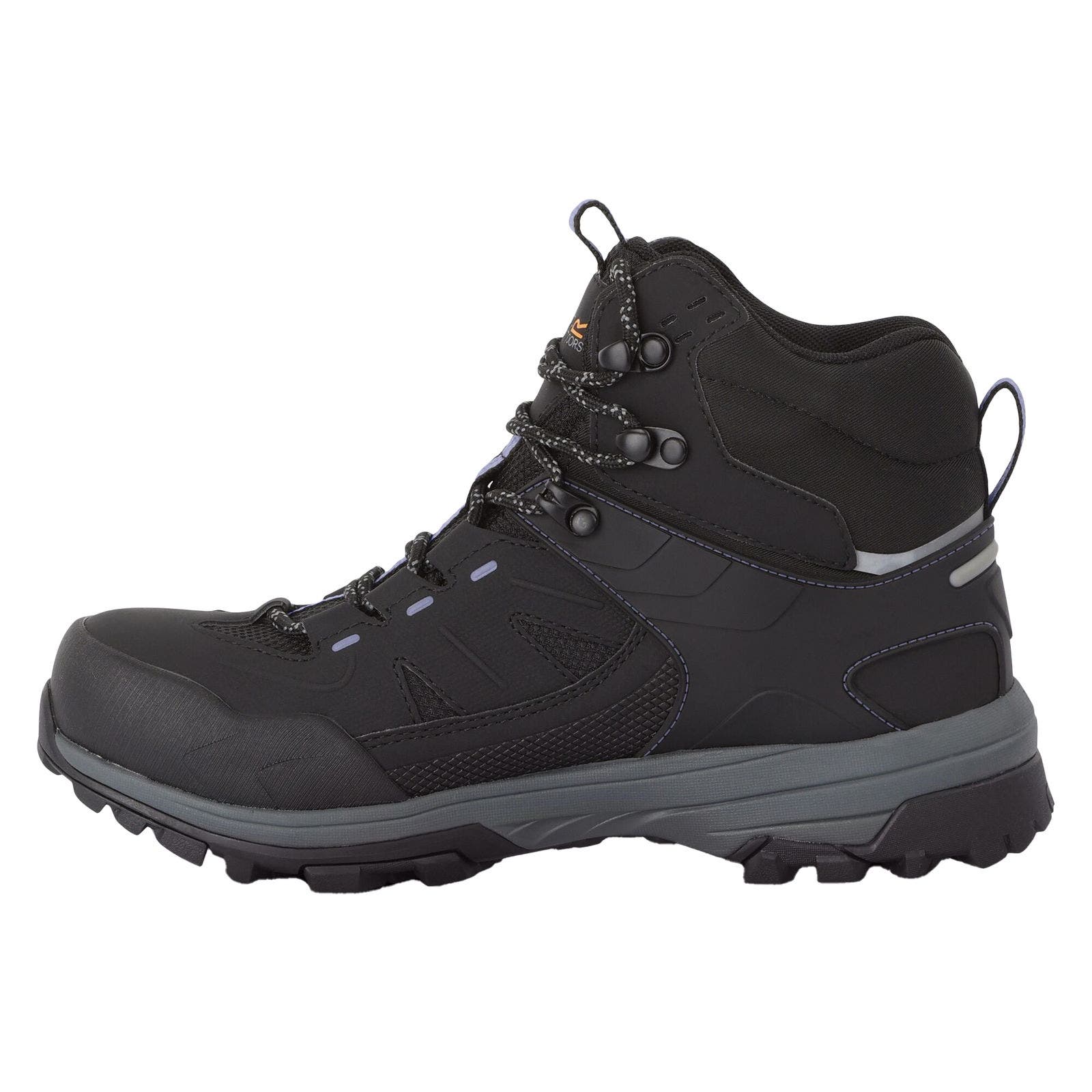 Regen Walking Boots, Alternate, color, Black and Lilac Bloom
