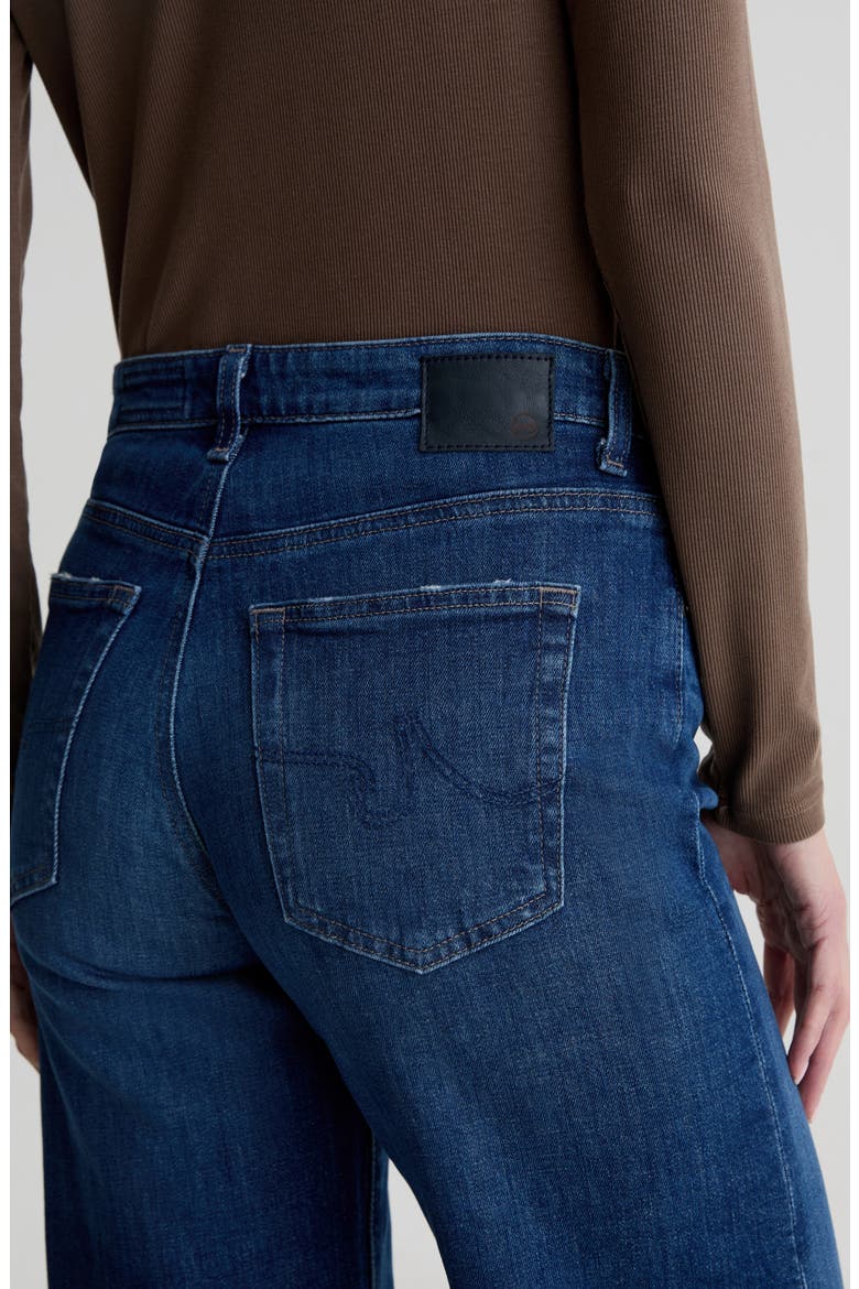 Saige Mid Rise Wide Leg Jeans, Alternate, color, MYKONOS