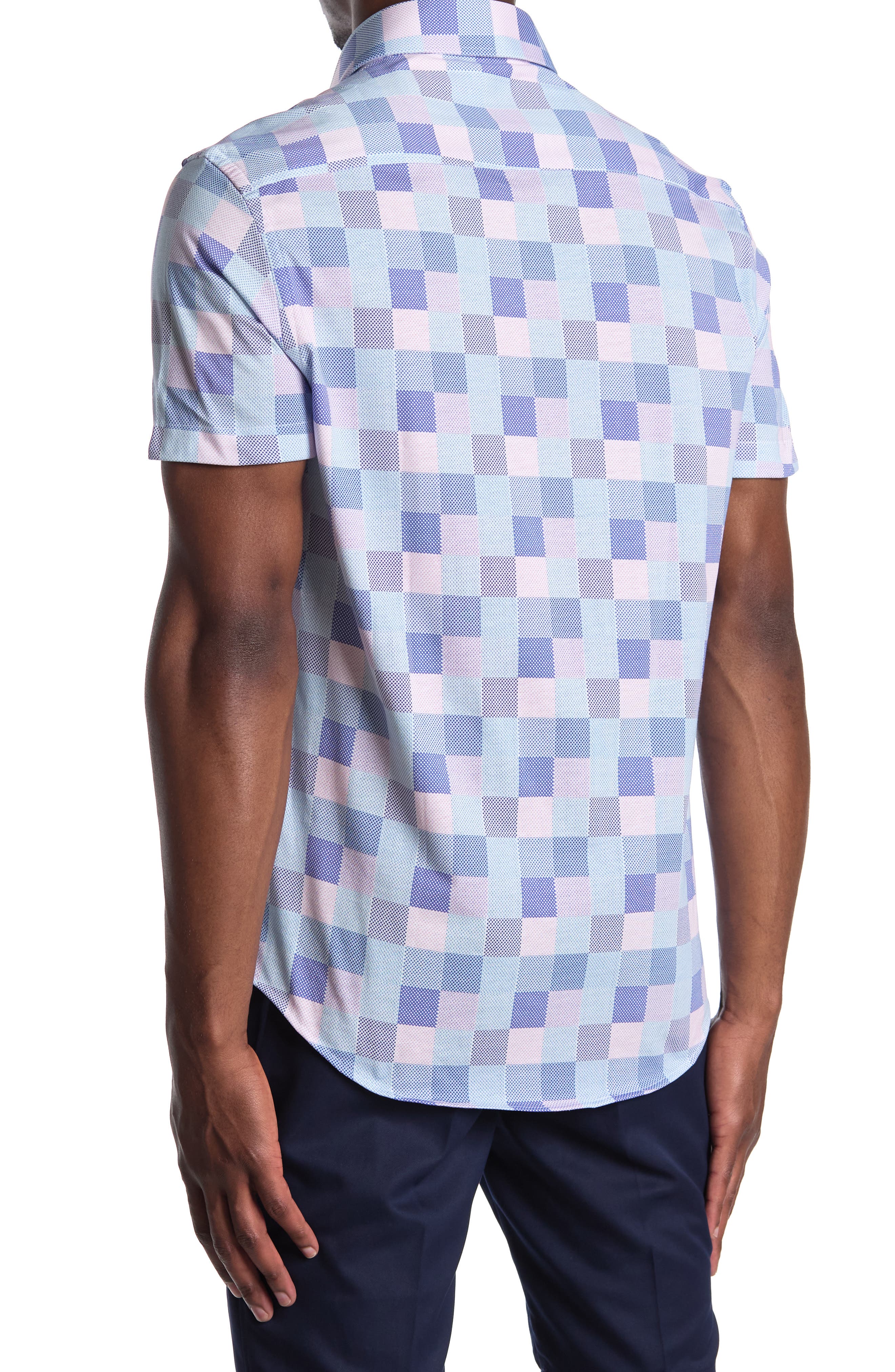 Stone Rose Patterned Short Sleeve Shirt (Men) | Nordstromrack