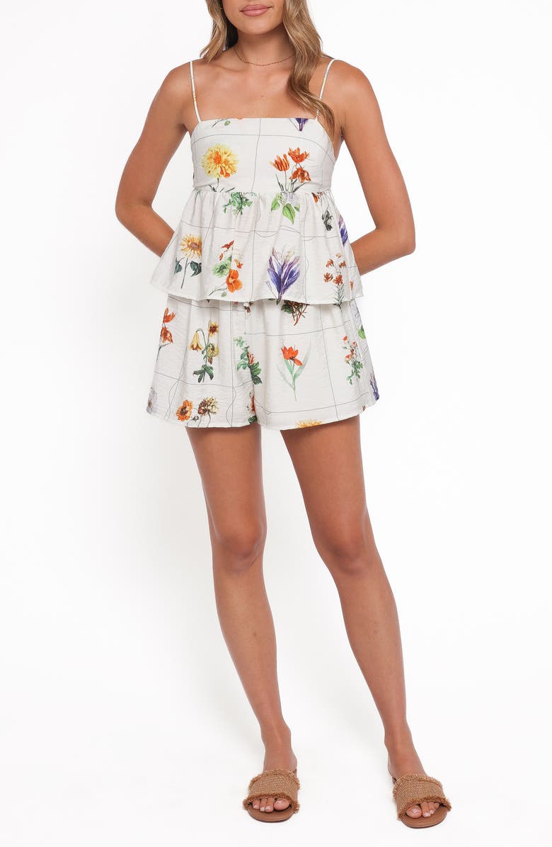 Petal & Pup Emilie Cami & Shorts Set, Main, color, Multi Flowers