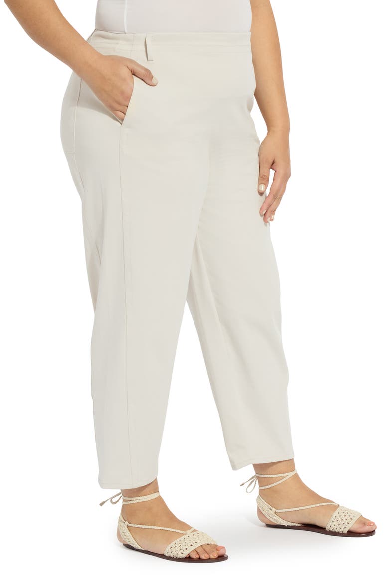 Anelise Barrel Pants, Alternate, color, OAT