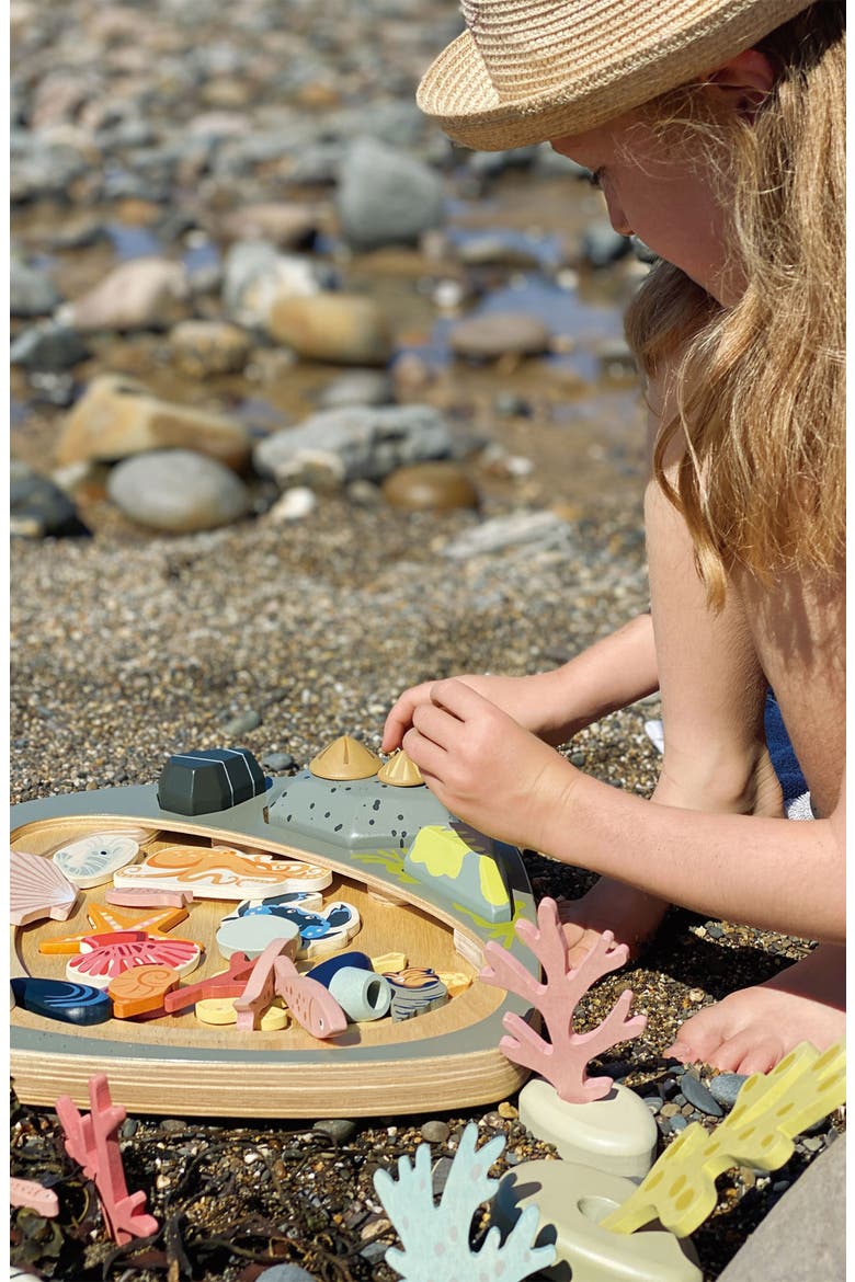 My Little Rock Pool Wooden Playset, Alternate, color, MULTI