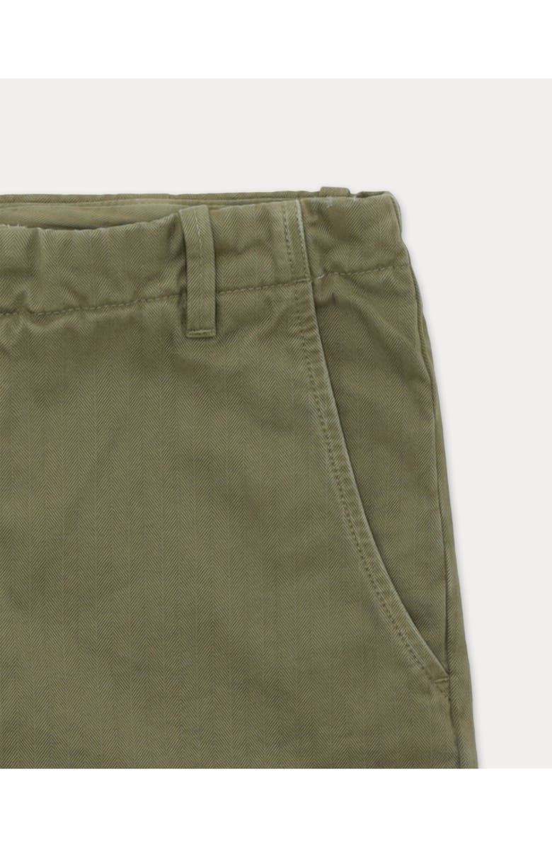 Fortela Hector Herringbone Cotton Trousers, Alternate, color, Sage Green