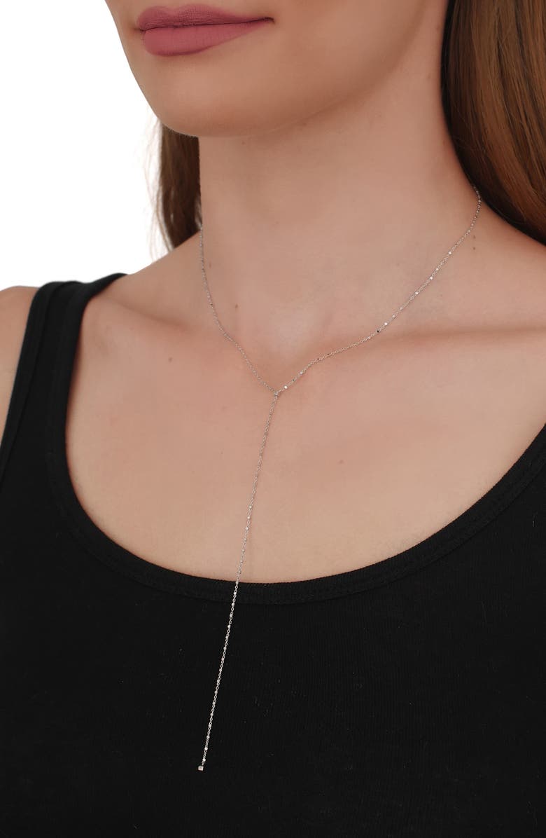 Bony Levy 14K Gold Station Y-Necklace, Alternate, color, 