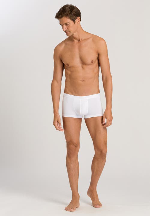 Hanro Micro Touch Boxer Brief In White