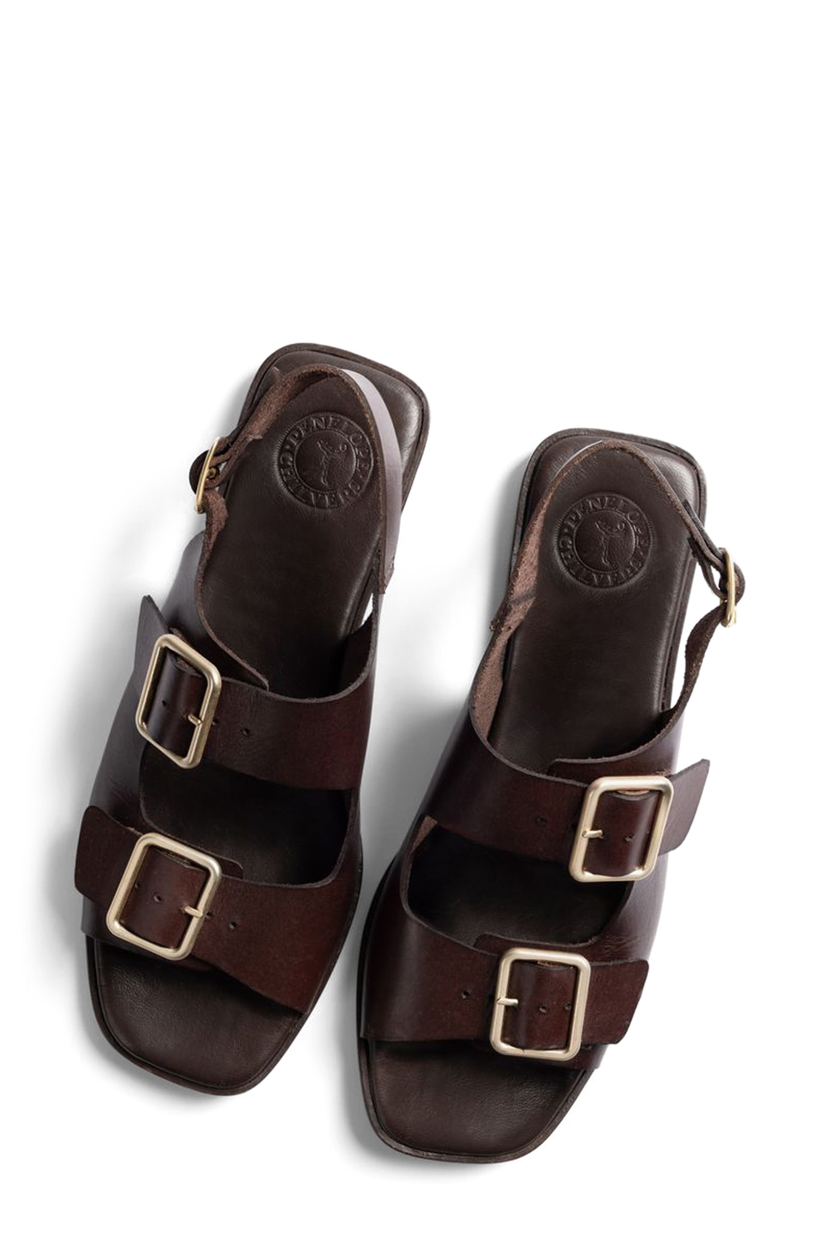 Penelope Chilvers Portobello Slingback Sandal, Alternate, color, Bitter Chocolate