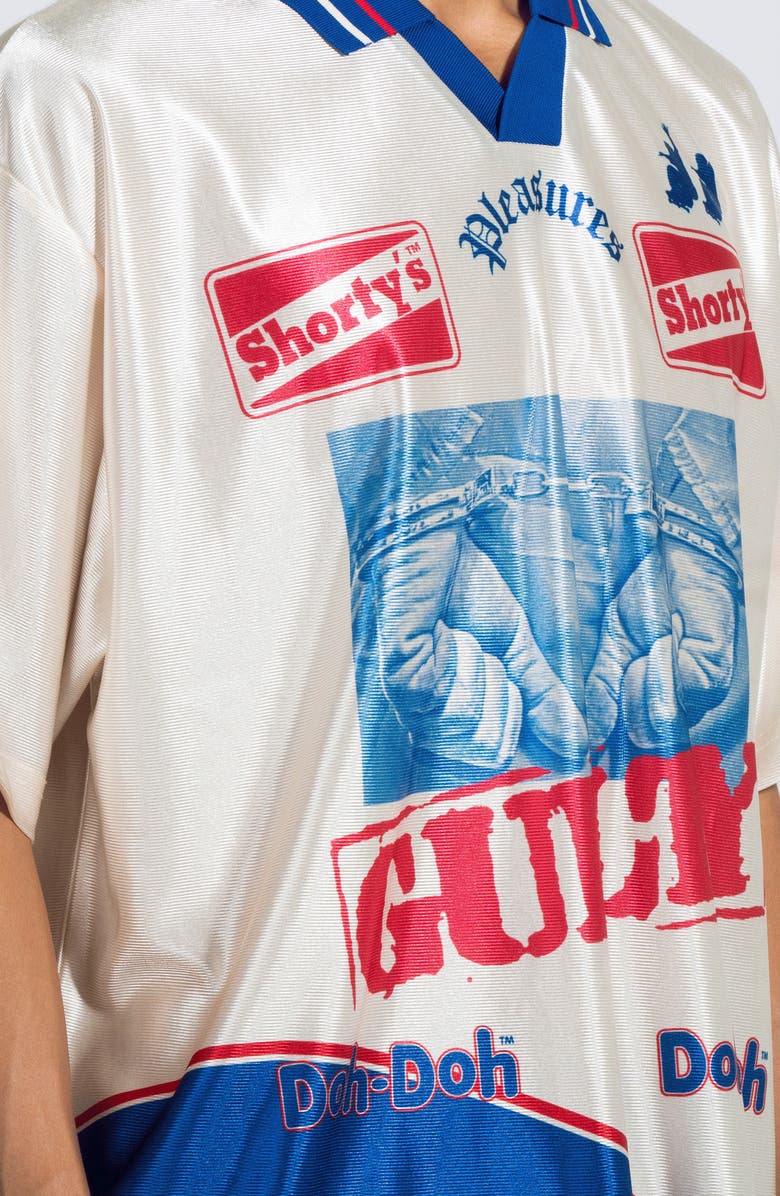 PLEASURES Guilty Soccer Jersey, Alternate, color,