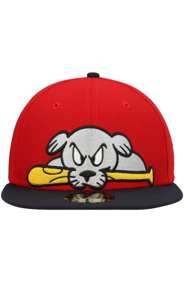 New Era Men's New Era Red Portland Sea Dogs Authentic Collection Team Alternate 59FIFTY Fitted Hat, Alternate, color, 