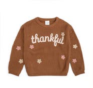 Sweet Wink Thankful Thanksgiving Sweater
