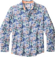 Tommy Bahama Nova Wave Floral Seersucker Button-Up Shirt