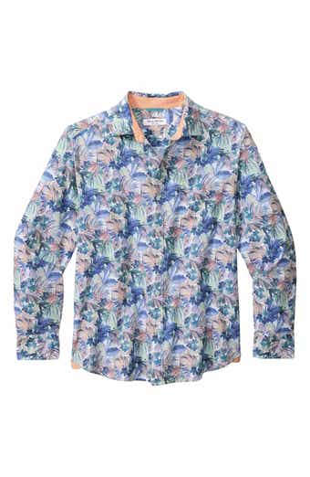 Tommy Bahama Nova Wave Floral Seersucker Button-Up Shirt