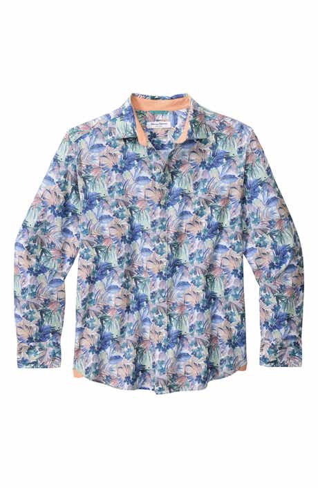 Tommy Bahama Nova Wave Floral Seersucker Button-Up Shirt