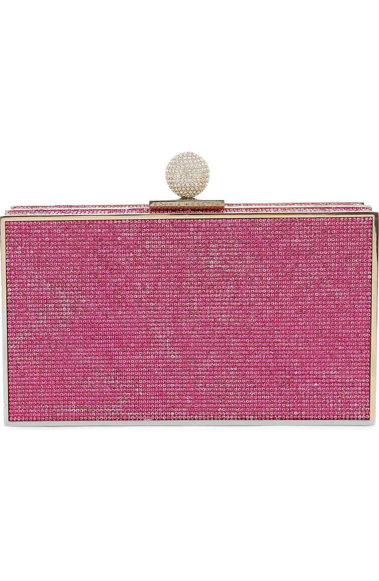 SOPHIA WEBSTER Clara Crystal Box Clutch, Main, color,