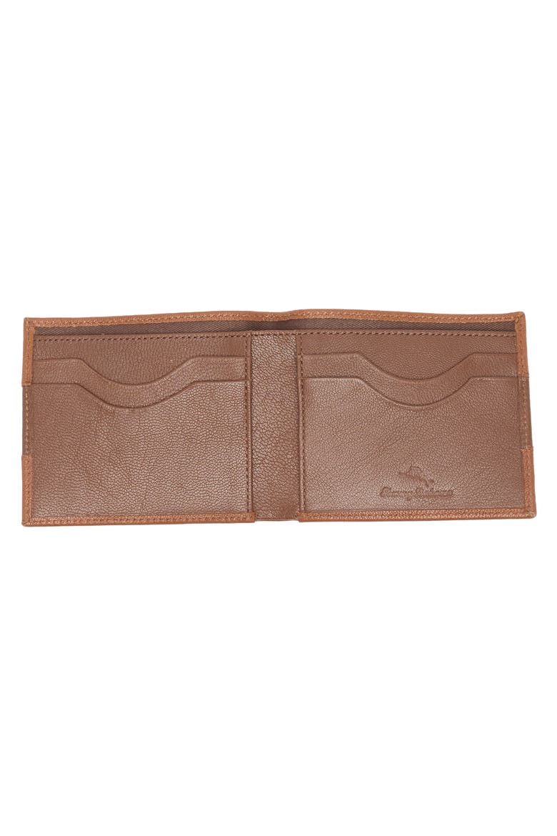 Mulholland Leather Slimfold Wallet, Alternate, color, BROWN/ TAN