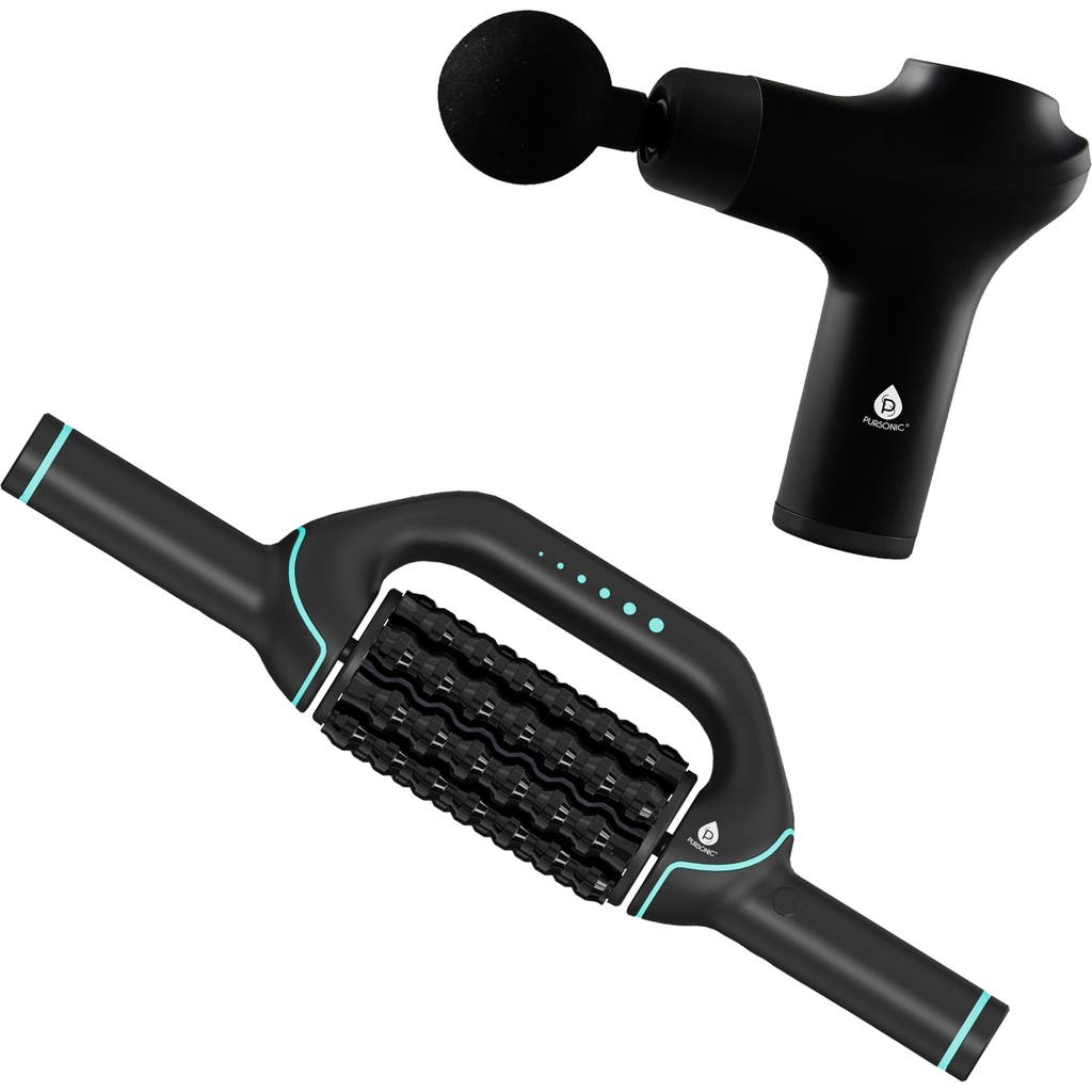 Pursonic Ultimate Relief Recovery The Massage Duo In Black