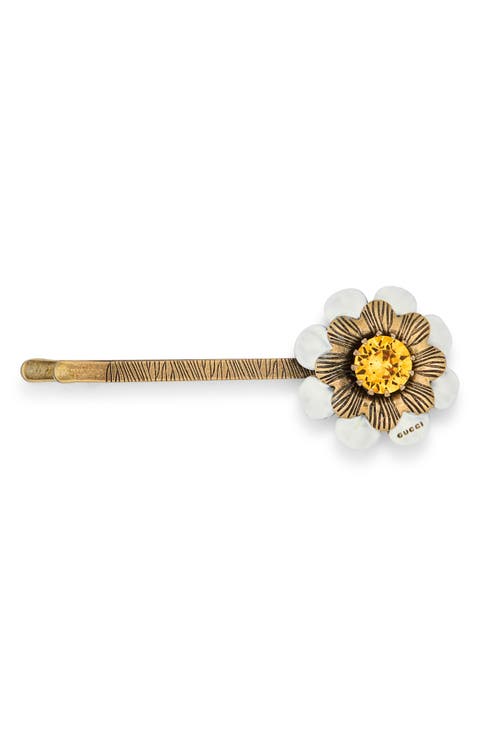 Floral Motif Hair Pin