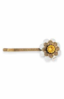 Gucci Floral Motif Hair Pin