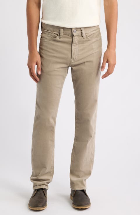 Charisma Diagonal Luxe Relaxed Straight 5-Pocket Pants