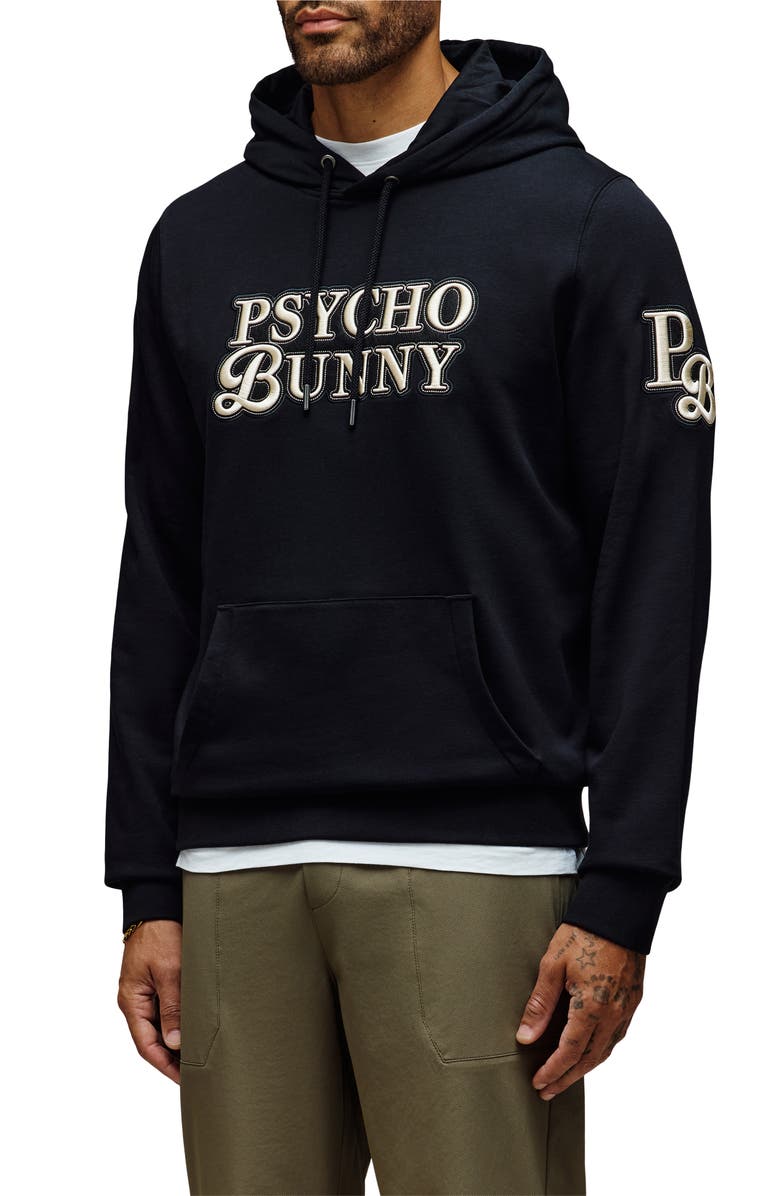 Psycho Bunny Janvi Embroidered Hoodie, Alternate, color, 