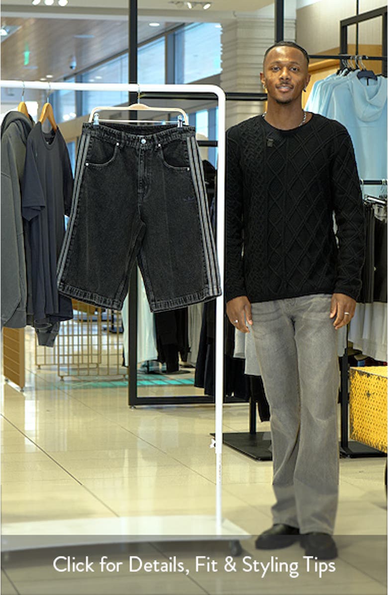 Adicolor Firebird Denim Shorts, sales video thumbnail