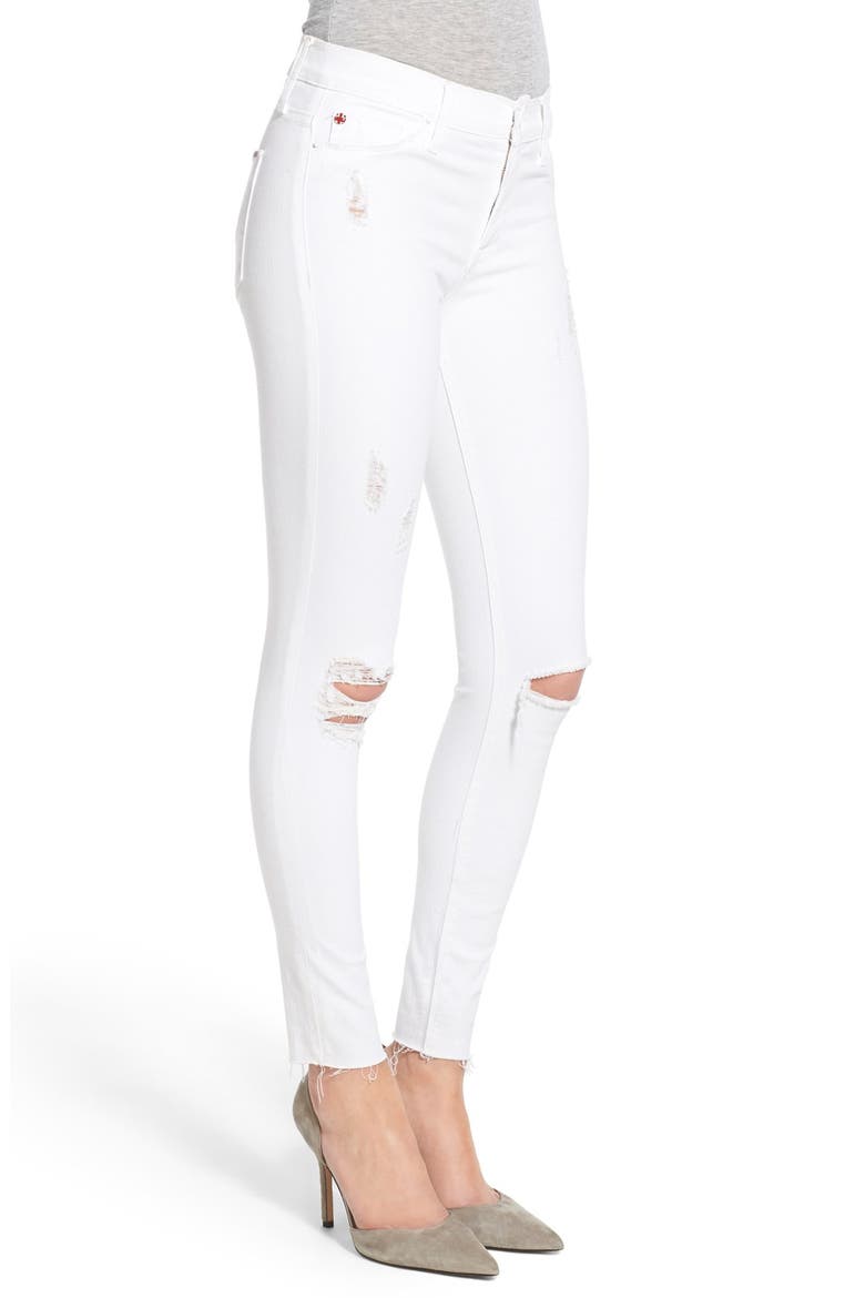 'Nico' Mid Rise Distressed Ankle Skinny Jeans, Alternate, color, DREAMER