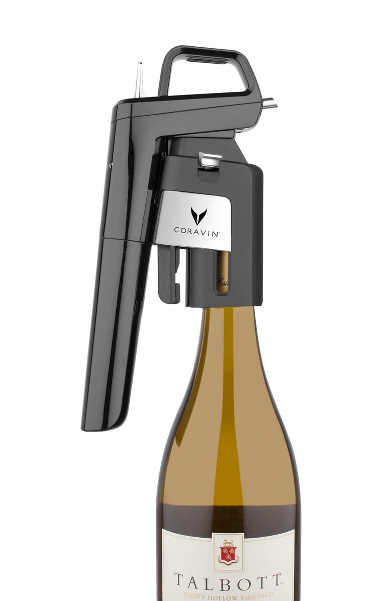 Coravin Timeless Six Plus Wine Preservation System, Alternate, color, Piano Black
