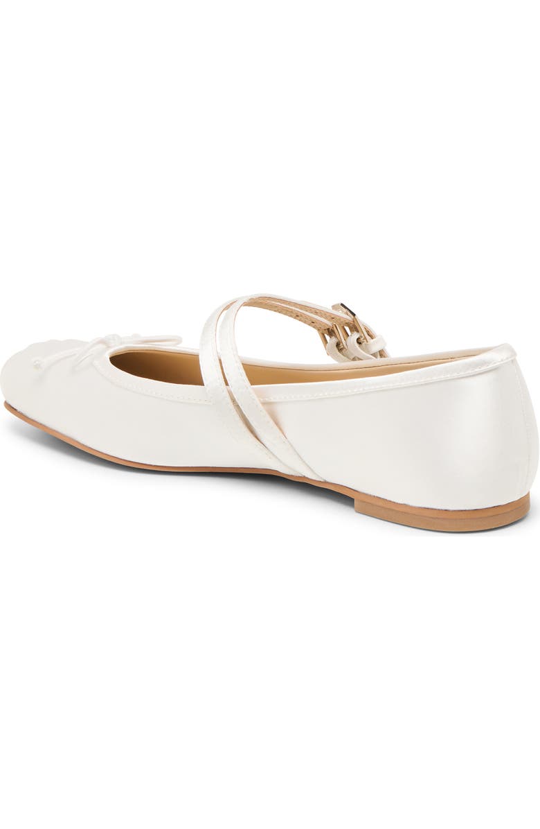 Dolce Vita Gibsen Mary Jane Flat, Alternate, color, True White Satin