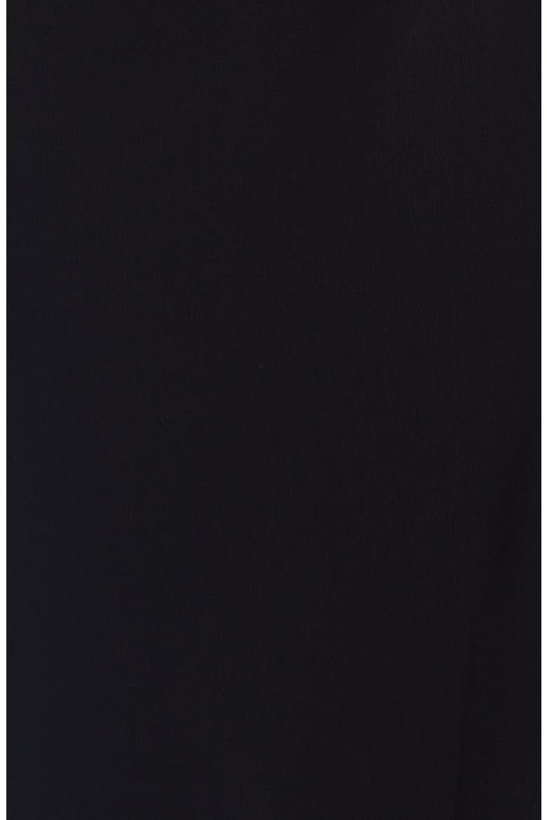 Faux Wrap Sleeveless Jersey Midi Dress, Alternate, color, ANNE BLACK