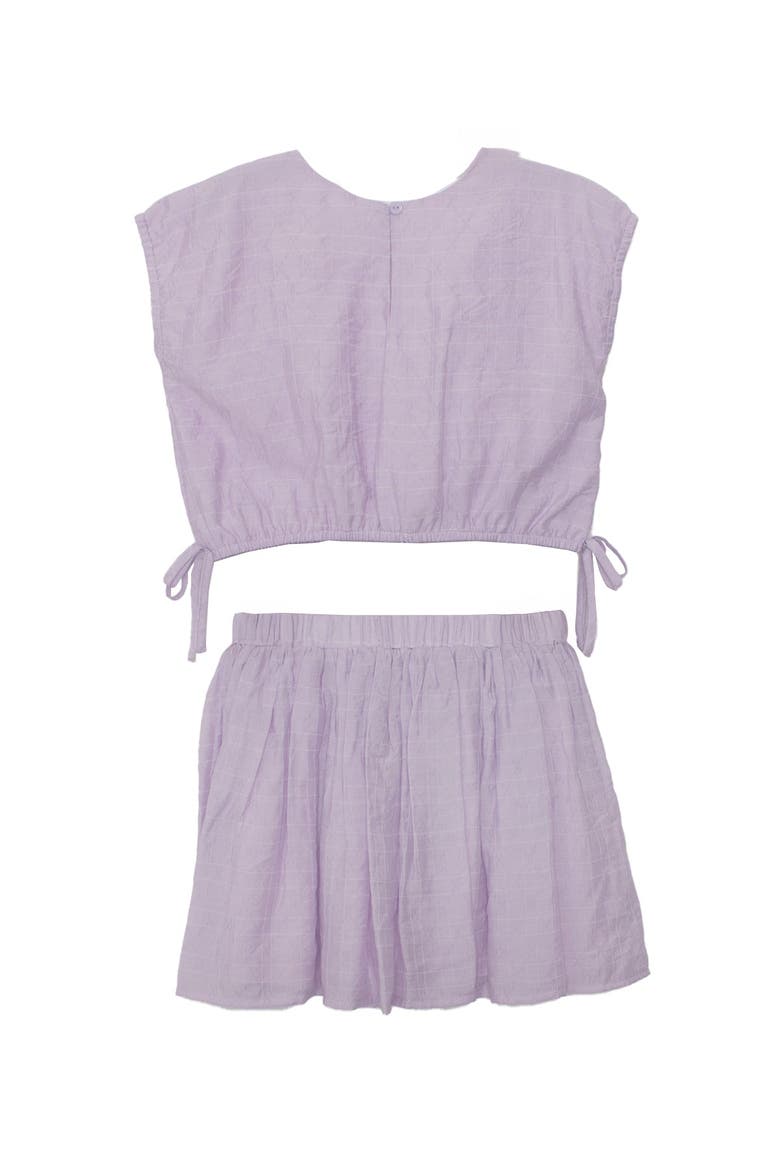 Girlypop Two Piece Set Purple, Alternate, color, Purple
