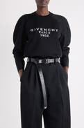 Givenchy Logo Intarsia Crewneck Sweater