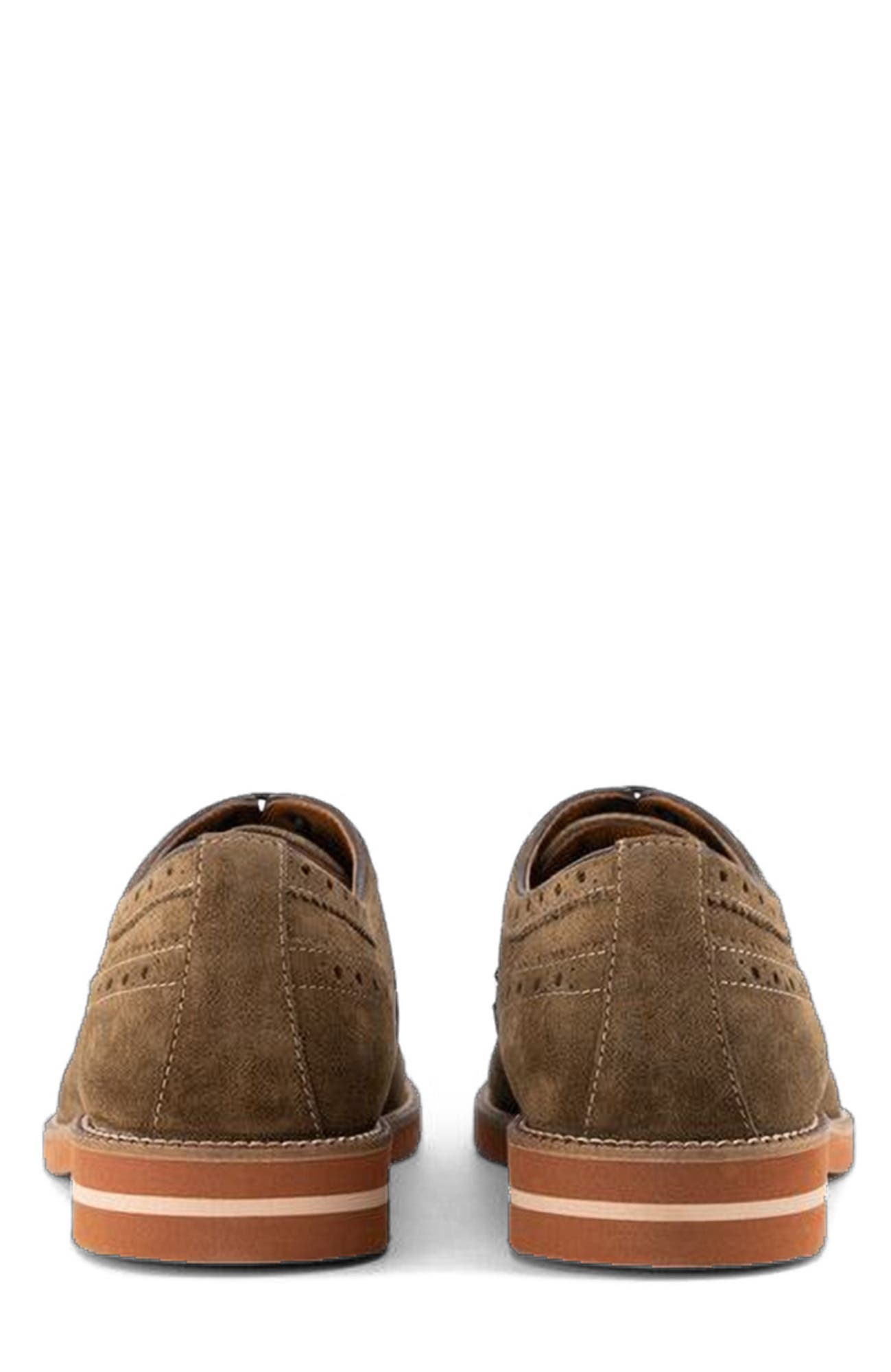 Anthony Veer Hamilton Wingtip Derby, Alternate, color, Cigar Suede