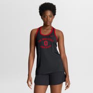 Nike Women's Nike Black Ohio State Buckeyes Uni Name Tri-Blend Dri-FIT Tank Top