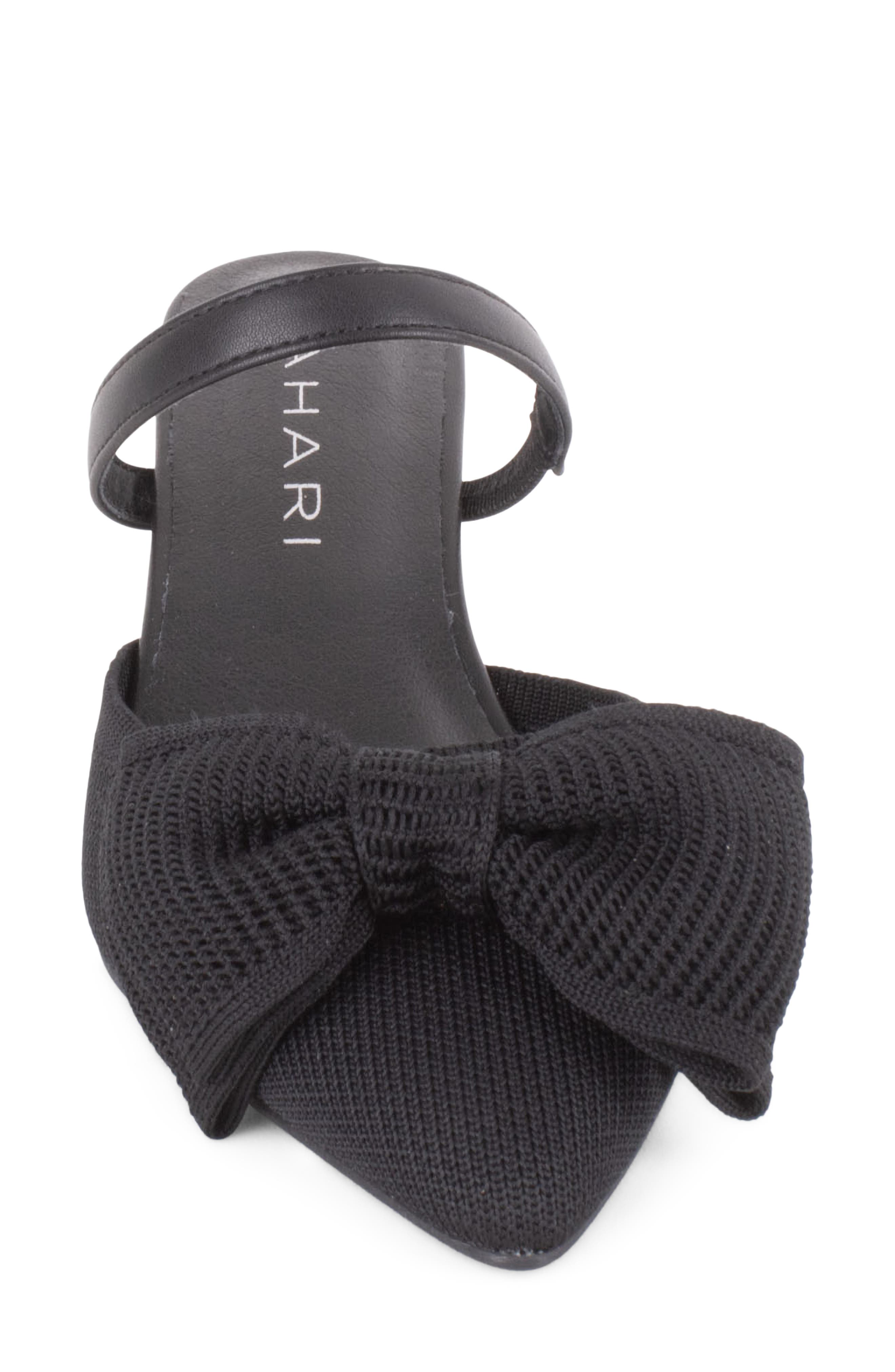 Tahari Monaco Kitten Heel Mule, Alternate, color, Black