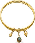 Loni Paul Jewelry Labradorite Talisman Bangle Bracelet