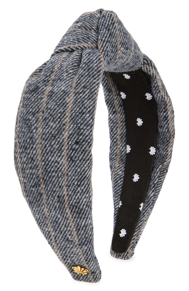 Lele Sadoughi Knotted Tweed Headband, Main, color,